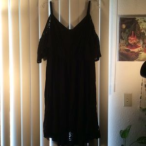 Black Hi-low dress